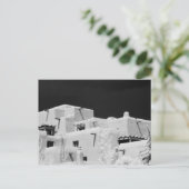 Pueblo stijladobe Inn in Loretto, Santa Fe, New Briefkaart (Staand voorkant)