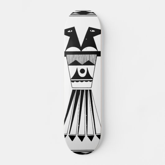 Pueblo Two Headed Bird Skateboard (Voorkant)