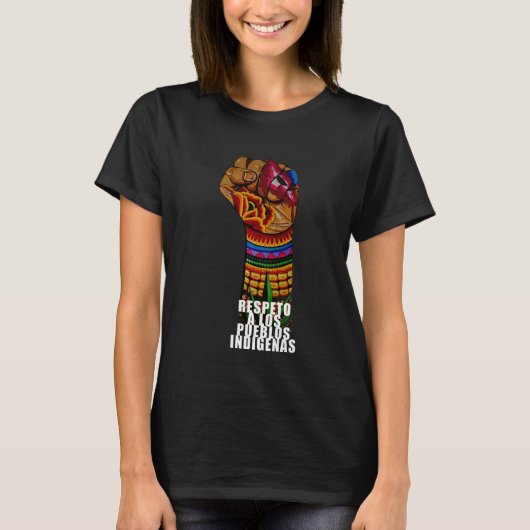 pueblos indigenas t-shirt (Voorkant)