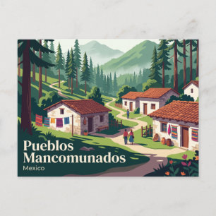 Pueblos Mancomunados, Oaxaca Mexico Briefkaart