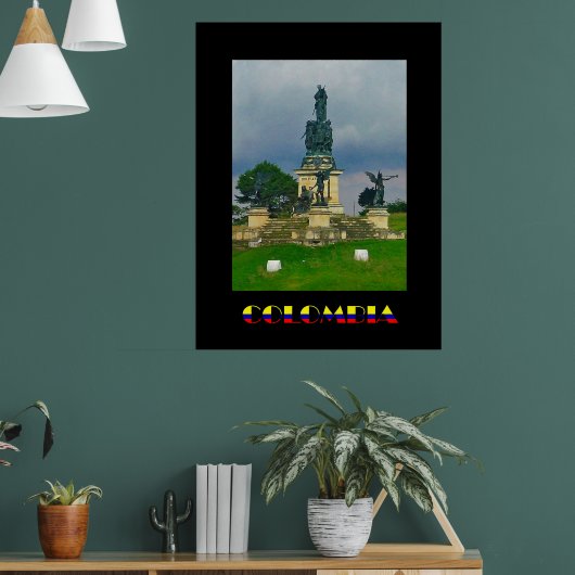Puente de Boyacá Colombia Poster (Woonkamer 1)