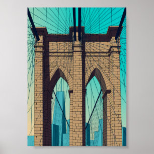 Puente de Brooklyn Poster