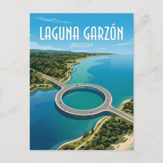 Puente de Laguna Garzón Briefkaart (Voorkant)