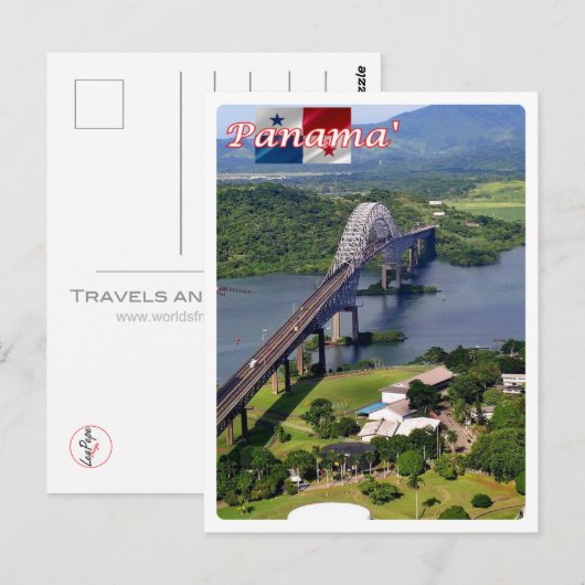 Puente De Las Américas - Panama - Briefkaart (Voorkant / Achterkant)