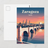 Puente de Piedra Spanje Briefkaart (Voorkant / Achterkant)