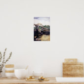 Puente del Pedrido (A Coruña) Poster (Keuken)