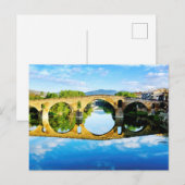 Puente La Reina Briefkaart (Voorkant / Achterkant)