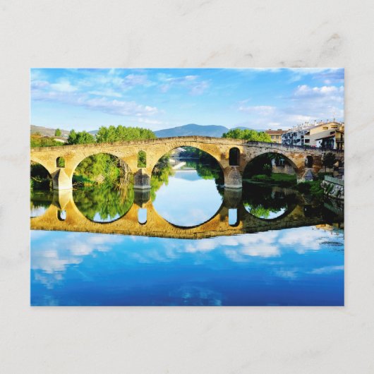 Puente La Reina Briefkaart (Voorkant)