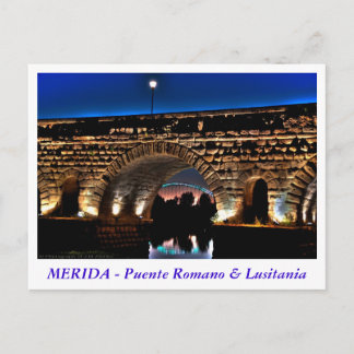 Puente Romano en Lusitania Briefkaart