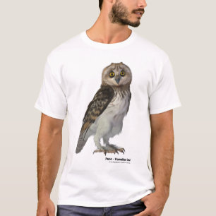 Pueo, de Hawaiian Owl T-shirt