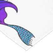Pueple and Blue Mermaid Tail Tablecloth Tafelkleed (Gekanteld)