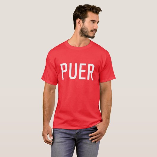 PUER - Puerto Rico - 3Part 1 - Combo Design Part 1 T-shirt (Voorkant volledig)
