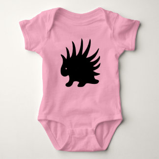 Puerco-espín Liberal Libertario de color negro. Romper