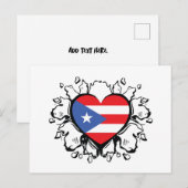Puero Rico Flag Boricua Cute Simple Briefkaart (Voorkant / Achterkant)