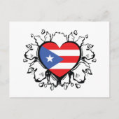 Puero Rico Flag Boricua Cute Simple Briefkaart (Voorkant)