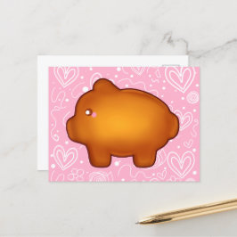 Puerquito de Piloncillo Pan Dulce Briefkaart