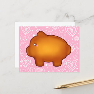 Puerquito de Piloncillo Pan Dulce Briefkaart