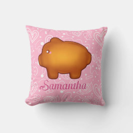 Puerquito de Piloncillo Pan Dulce Kussen