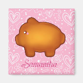 Puerquito de Piloncillo Pan Dulce Magneet (Voorkant)