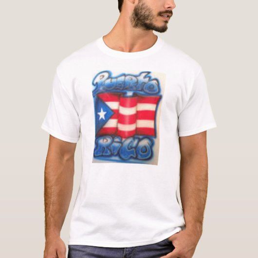 Puert Rican Flag Shirt (Voorkant)