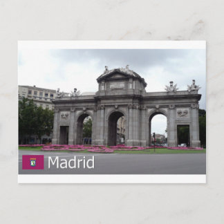 Puerta de Alcalá, Madrid Briefkaart