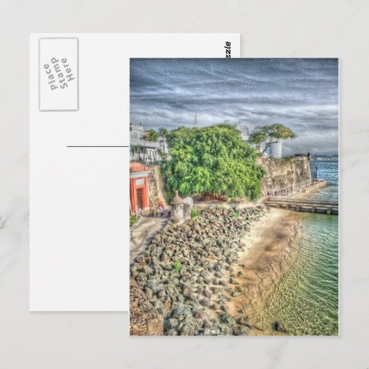 Puerta de San Juan (Oude toegangsdeur van San Juan Briefkaart (Voorkant / Achterkant)