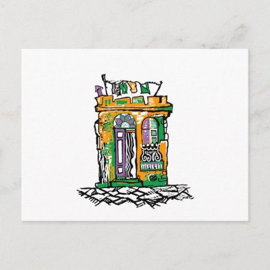 Puerta gaucha + Koelafvallen Briefkaart (Voorkant)