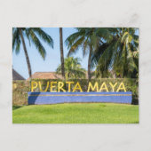 Puerta Maya-cruisehaven, Cozumel, Mexico Briefkaart (Voorkant)