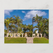 Puerta Maya Paradijs Briefkaart (Voorkant)