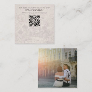 Puerta Vallarta Passport Wedding QR Informatiekaartje