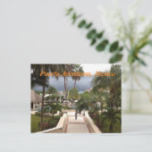 Puerto Aventuras, Mexico Post Card Briefkaart (Staand voorkant)