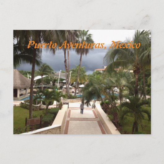 Puerto Aventuras, Mexico Post Card Briefkaart (Voorkant)