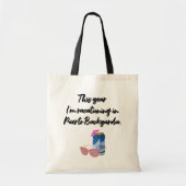 Puerto Backyarda | COVID Era Vacation Canvas tas (Voorkant)
