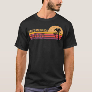 Puerto BackYarda Zomervakantie Vintage 2020 T-shirt