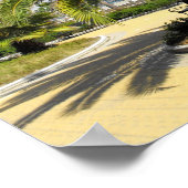 Puerto Banus tuinen Poster (Hoek)