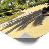Puerto Banus tuinen Poster (Hoek)