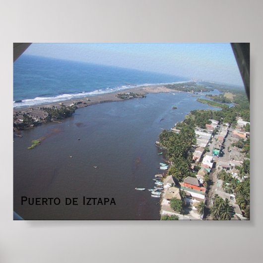 Puerto de Iztapa Poster (Voorkant)