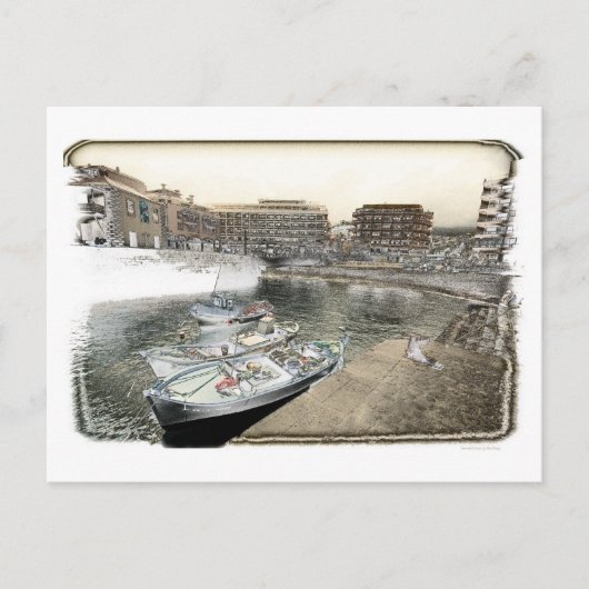 Puerto de la Cruz Briefkaart (Voorkant)