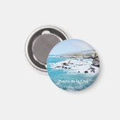 Puerto de la Cruz magnet (Voorkant / Achterkant)