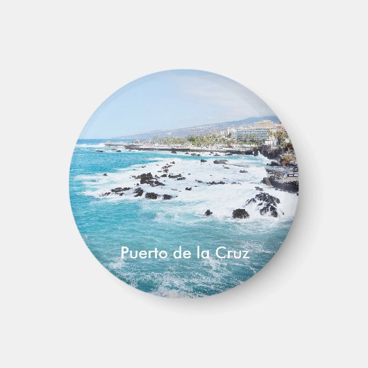 Puerto de la Cruz magnet (Voorkant)