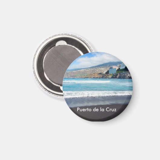 Puerto de la Cruz magnet (Voorkant / Achterkant)