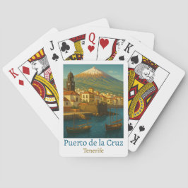  Puerto de la Cruz Tenerife Reizen Pokerkaarten