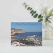 Puerto de Mogan, Gran Canaria, Briefkaart (Staand voorkant)