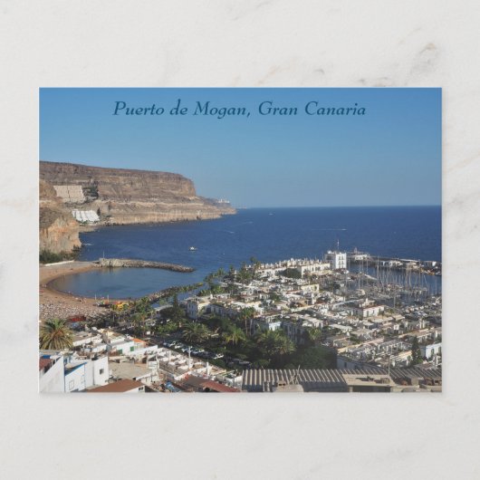 Puerto de Mogan, Gran Canaria, Briefkaart (Voorkant)