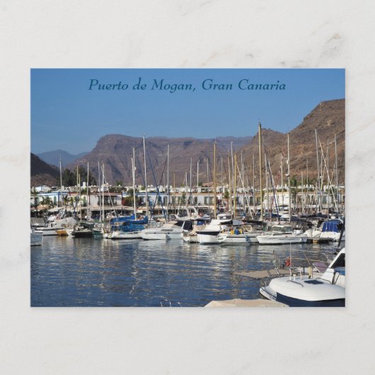 Puerto de Mogan, Gran Canaria, Briefkaart (Voorkant)