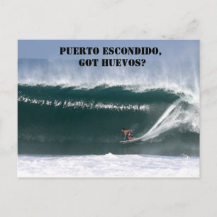 Puerto Escondido, heb je huevos? Briefkaart