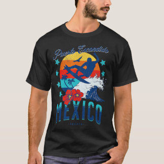 Puerto Escondido Oaxaca Mexico Big Wave Surfing Su T-shirt