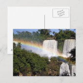 Puerto Iguazu, Argentinië. De ademhaling Briefkaart (Voorkant / Achterkant)