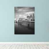 Puerto Madero-Buenos Aires (Argentinië) Canvas Afdruk (Insitu (Houten vloer))