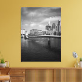 Puerto Madero-Buenos Aires (Argentinië) Canvas Afdruk (Insitu (Woonkamer))
